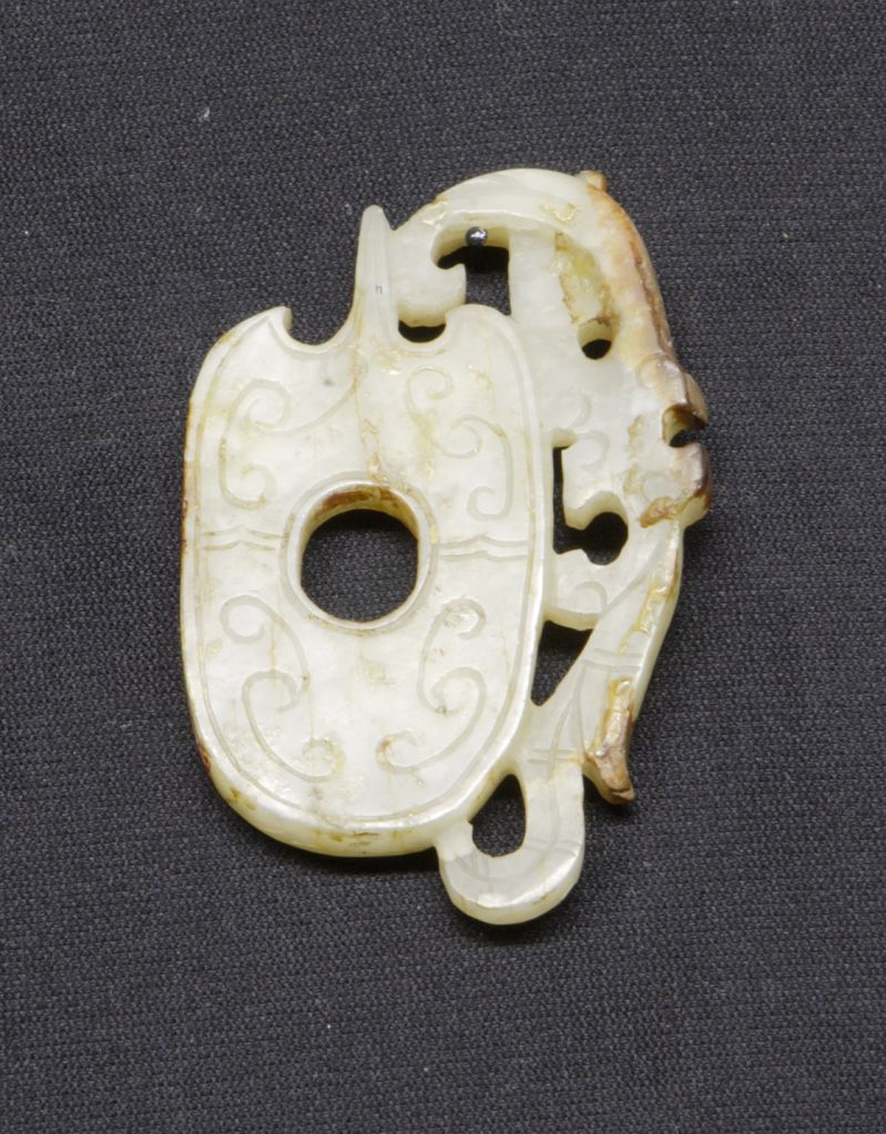 图片[1]-Jade chicken heart pendant-China Archive